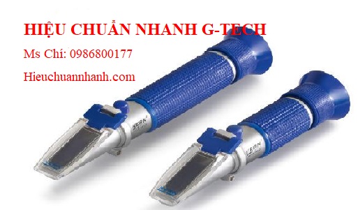 Hiệu chuẩn khúc xạ kế đo độ mặn KERN ORA 2SA (0 – 28%).Hiệu chuẩn nhanh G-tech